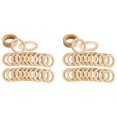 thumbnail image 1 of 50 Pcs Natural Wood Rings 70mm Unfinished Macrame Wooden Ring Wood Circles for DIY Craft Ring Pendant Jewelry Making, 1 of 5