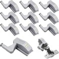 thumbnail image 1 of 10 Pcs Hinge Lights Universal Cabinet Light Warm White Color 12V 23A Battery, 1 of 5