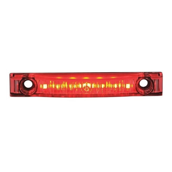 Maxxima Clearance Marker Light,LED,Red/Clear M20341RCL