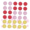 thumbnail image 3 of CIMAXIC 300PCS Paper Doilies Cake Packaging Pads Oil-Absorbing Red Pink Yellow, 3 of 8