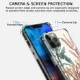 thumbnail image 3 of Tropical Case for iPhone 14 Pro Max,Aesthetic Colourful Floral Plant Case for Men Women,Unique Soft TPU Bumper Case Cover, 3 of 5