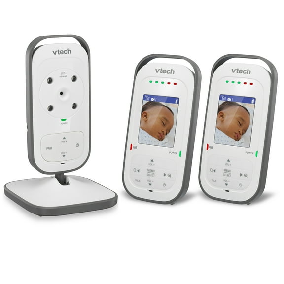 VTech VM511-2 Safe & Sound 2 Camera Full Color Video and Audio Baby Monitor.