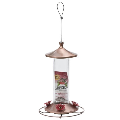 Perky Pet Elegant Copper HummingBirdfeeder, 12 oz Capacity by Woodstream Corp