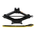 thumbnail image 2 of Elevador de Manivela de Pantógrafo Mecánico de 1,5 T con Llave, Cambiador de Neumáticos de Automóvil, Herramienta de Elevación de Tijera, Elevador de Manivela para PKW/SUV/MPV, 2 of 5
