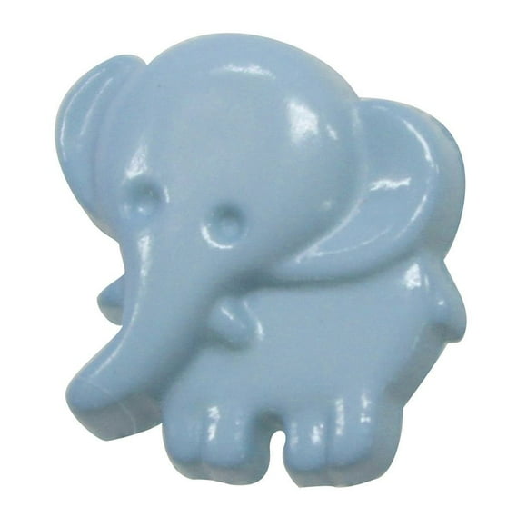 La Vogue Light Blue Shank Button, 18 mm