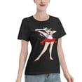 thumbnail image 2 of Women's Basic Short Sleeve T-Shirt Sailor Moon Rei Hono, 2 of 6