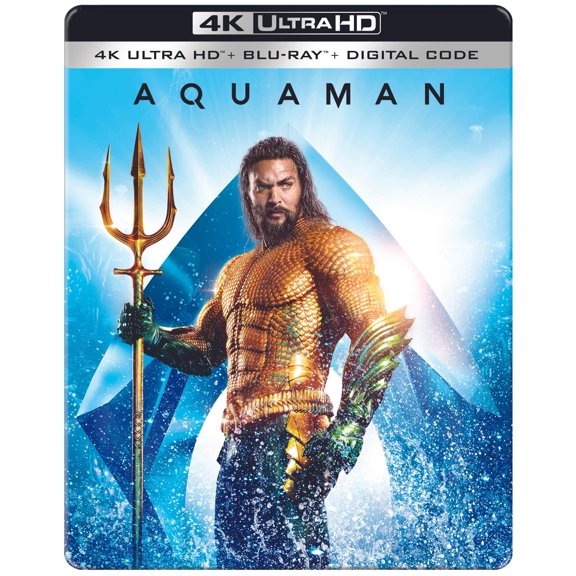 Aquaman (2019) (Steelbook) (4K Ultra HD Blu-ray Digital Copy)