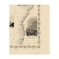 thumbnail image 2 of Historic Map - Atlantic Islands - Tallis 1851 - Vintage Wall Art, 2 of 4