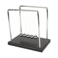 Physics Balance Balls Desk Toy Swinging Pendulum Stress Relief Wood