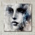 thumbnail image 4 of Epic Art 'Abstract Face 1' by Rey Klimt Acrylic Glass Wall Art, 12" x 12", 4 of 8
