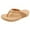 Nude, variant on Women's Arch Support Bling Flip Flops Sparkle Summer T-Strap Sandals