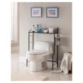 Over The Toilet Shelf Black