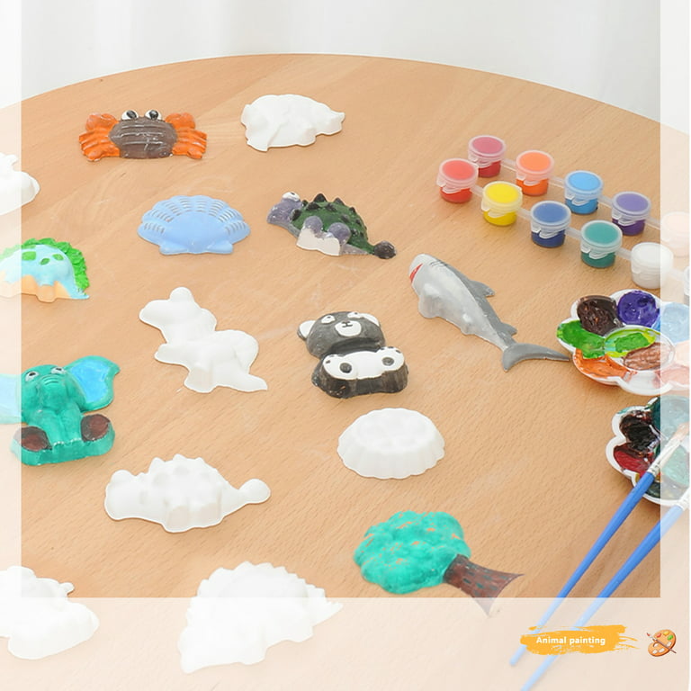 Kids Arts Crafts Set, Dinosaur Toy Painting Kit, Dinosaurs Toys