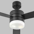 thumbnail image 5 of 3ERAR52AGPD-Visual Comfort Fan Collection-Monte Carlo Fans-Era-3 Blade Ceiling Fan with Light Kit In Modern Style-15 Inch Tall and 52 Inch Wide-Aged, 5 of 7