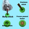 Bully Stick Holder by Bully Grip Small Green