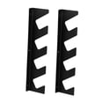thumbnail image 3 of Quzzie 2 pairs Fishing Rod Holder Fishing Pole Storage Holder Wall Mounted Fishing Rod Rack Fish Rods Display Rack Carbon Steel Durable Suitable for garage multipurpose storage home 1 Pair, 3 of 8