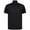 Black, variant on Henbury Mens Piqu Polo Shirt