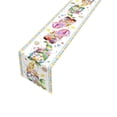 thumbnail image 5 of QuanTara Rabbit Ear Table Flag Easter Table Runner, 35.43x12.99in Printed Table Runner for Holiday Dining, Restaurant, Party Decor, 4 Sizes Available, 5 of 6