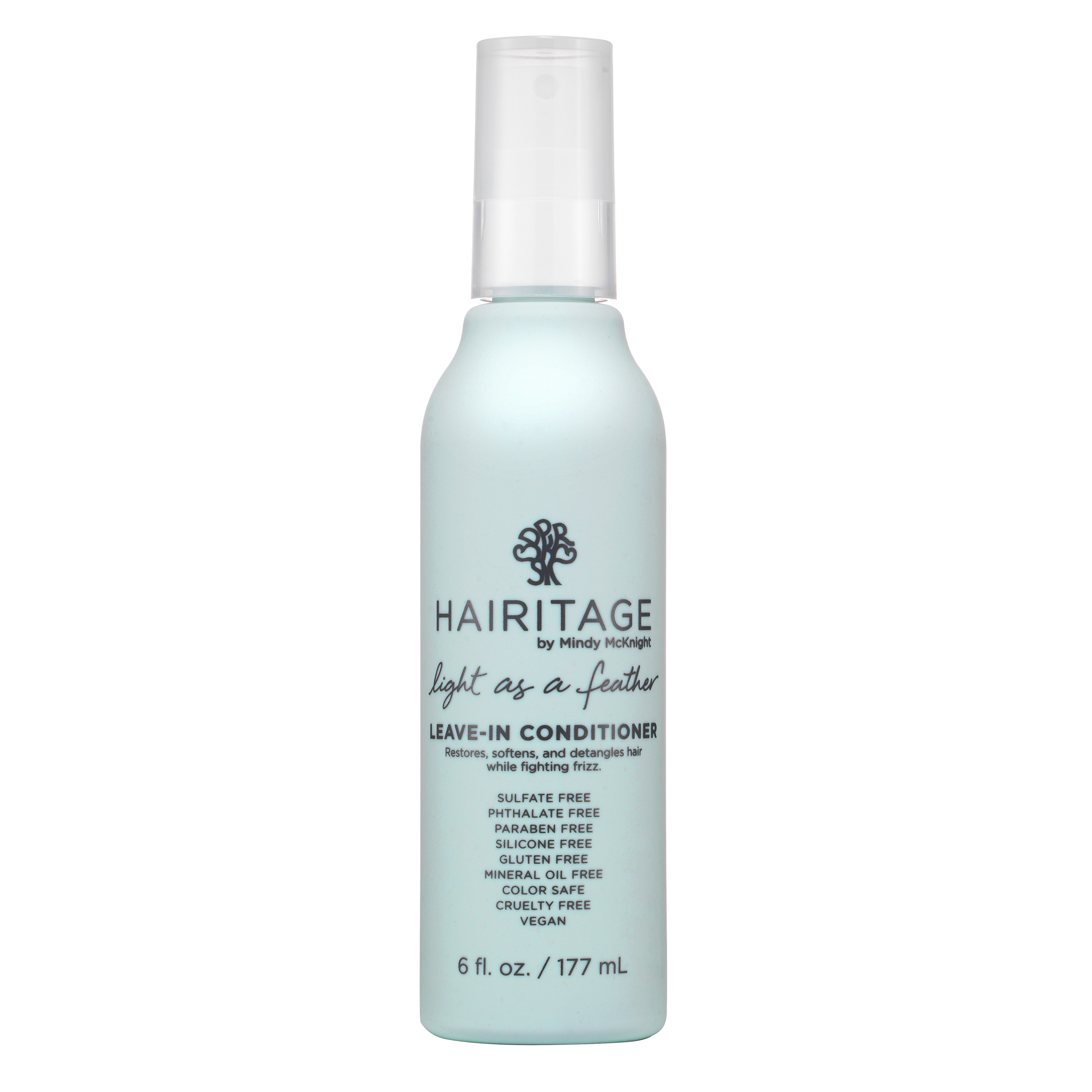 Hairitage Leave In Conditioner Spray Treatment and Detangler, 6 oz
