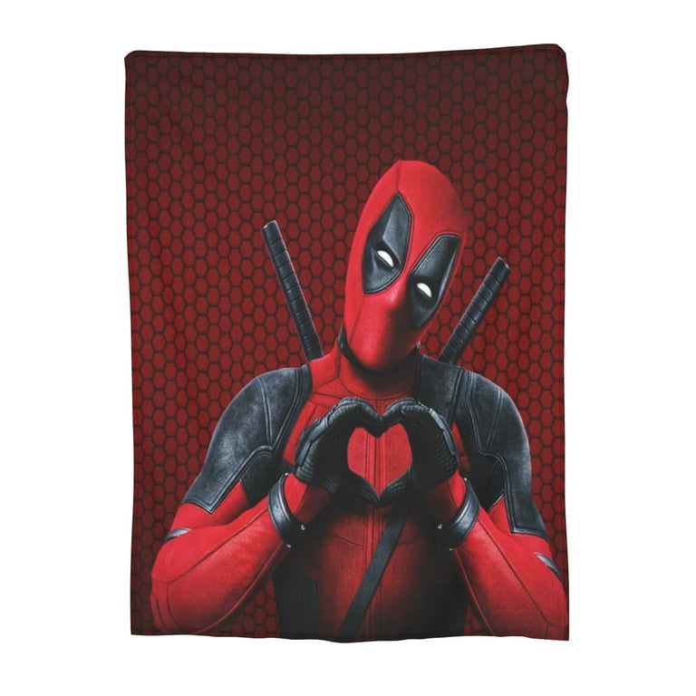 Deadpool Blanket Ultra Soft Flannel Throw Blanket Lightweight Warm Cozy Bed Blankets Gifts for Kids Adults 80 x60 Walmart