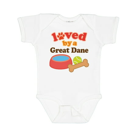 

Inktastic Great Dane Dog Lover Gift Baby Boy or Baby Girl Bodysuit