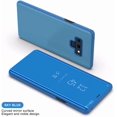 thumbnail image 2 of Case for Galaxy Note 9 Luxury Clear View Electroplate Mirror Makeup Design Flip Wallet 360 Full Body Built-in Screen Protection Slim Hard Mirror Kickstand Cover, 2 of 9