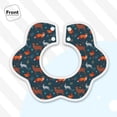 thumbnail image 3 of Hirioo Autumn Forest Animals Cute for Baby Cotton Petal Bib Drool Bibs for Baby Boy Unisex, 3 of 9