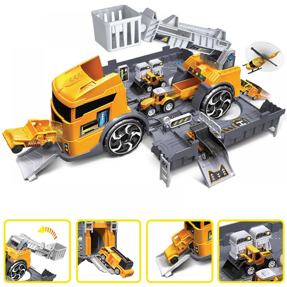 Transform Car Toddler Toys for Boys,Trucks Engineering Die-cast Construction Cars Toy Set Play