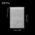 thumbnail image 2 of 200 Pcs Disposable Tea Bags for Loose Leaf Tea, Tea Filter Bags Empty Tea Bags (5.9 x 3.9inch), 2 of 6