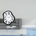 thumbnail image 2 of Reloj de pared,Reloj de pared interior nórdico con números romanos,Adhesivo de pared,Vinilo decorativo de pared con enredaderas colgantes para dormitorio (DIY),Vinilo decorativo de hojas, 2 of 8