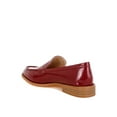 thumbnail image 5 of Corleone Pleather Stacked Heel Loafers, 5 of 9