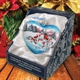 thumbnail image 4 of G.DeBrekht Winter Birds Heart Glass Ornament by G. DeBrekht, 4 of 7