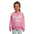 thumbnail image 2 of Barbie Toddler Girl Crewneck Sweatshirt, Sizes 2T-5T, 2 of 7