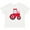 AA-White, variant on Inktastic Farming Red Tractor Boys or Girls Baby T-Shirt