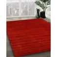 thumbnail image 2 of Ahgly Company Indoor Square Contemporary Neon Red Abstract Area Rugs, 8' Square, 2 of 6