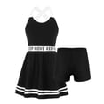 thumbnail image 3 of Miutii Robe de Tennis Golf pour Filles, Sport, Danse, Débardeur et Short, Noir 10, 3 of 7