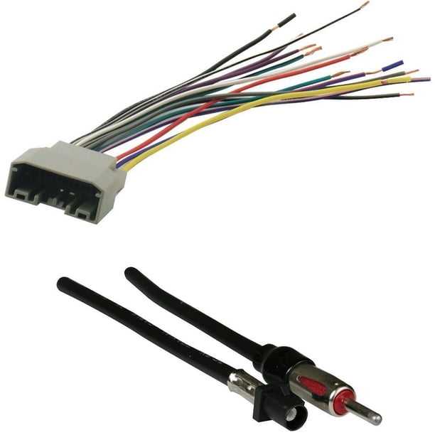 Radio Wiring Harness for 2007Up Select Chrysler/Jeep Vehicles Speaker Connector and Antenna