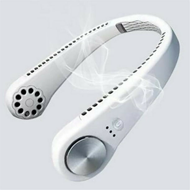 Portable Neck Fan, Vinmall Hands Free Bladeless Neck Fan, 360° Cooling Hanging Fan, USB