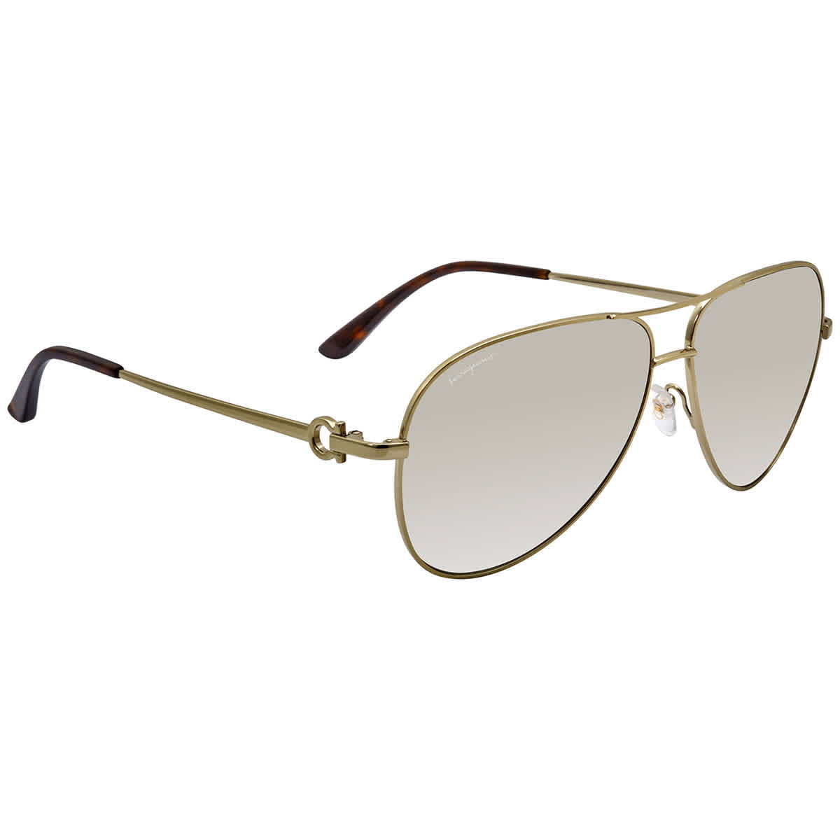 Ferragamo Grey Pilot Men's Sunglasses SF167S 718 62 - Walmart.com