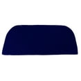 thumbnail image 6 of Jordan Manufacturing 41.75" x 18.75" Midnight Navy Solid Rectangular Contoured Outdoor Settee Swing Bench Cushion, 6 of 8