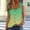 Green, variant on Womens Tank Tops Loose Fit Sevevn Women's Solid Color Camisole Sleeveless T-Shirt Loose Tank Top Basic Tank Tops For Women