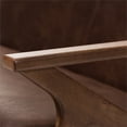 thumbnail image 3 of Baxton Studio Bianca 4 Piece Upholstered Sofa Set in Brown and Brown, 3 of 6