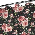 thumbnail image 4 of Waterproof Pioneer Shower Curtain 72x84 Inch Colorful Floral Polyester Unique Shower Curtain for Bathroom Hotel Home Decor with 12 Plastic Hooks, 4 of 5