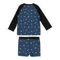 thumbnail image 2 of Nano Two-Piece Rashguard Boys Swimsuit (UBF 50+) - Blue Pelicans (6 Months), 2 of 3