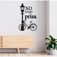 thumbnail image 3 of Vinil Decorativo Adhesivo P/Pared MarkProMX Negro Hogar 60x90cm PrevenShopMX Frase Tranquilidad No tengo prisa, 3 of 3