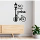 thumbnail image 3 of Vinil Decorativo Adhesivo P/Pared MarkProMX Negro Hogar 60x90cm PrevenShopMX Frase Tranquilidad No tengo prisa, 3 of 3
