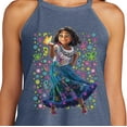 thumbnail image 3 of Disney's Encanto - Mirabel Butterflies - Juniors High Neck Tank Top, 3 of 5