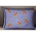 thumbnail image 1 of S4Sassy Floral Print Purple 2 Pcs Cotton Poplin Pillow Sham Cushion Cover Home Decor-20 x 28 Inches, 1 of 3