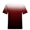 thumbnail image 3 of Chemises à Manches Courtes pour Femmes Mode Décontractée Chemises Imprimées Manches Courtes Tee-Shirt Ample Blouse Col en V Blouses à Manches Courtes pour Femmes, 3 of 5