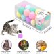 thumbnail image 5 of Juguete para gatos de 20 piezas, juguete interactivo para gatos, bolas de juguete para gatos de 3 cm, juguete suave para perros y gatos, juguete colorido para gatos, bolas coloridas para gatos, jugue JAMW Sencillez, 5 of 5